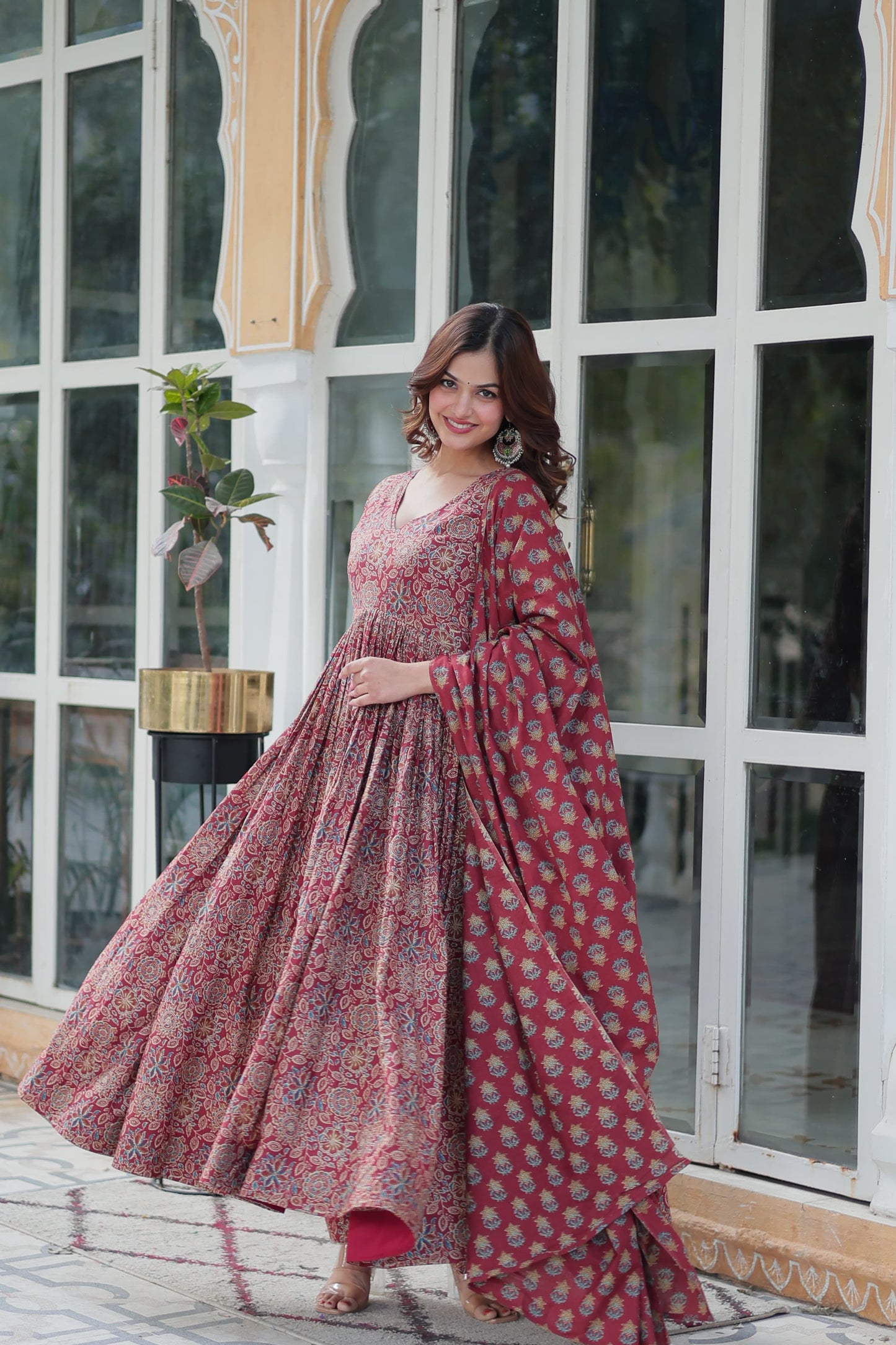 Cotton Grace – Premium Kurti Pant Dupatta Set