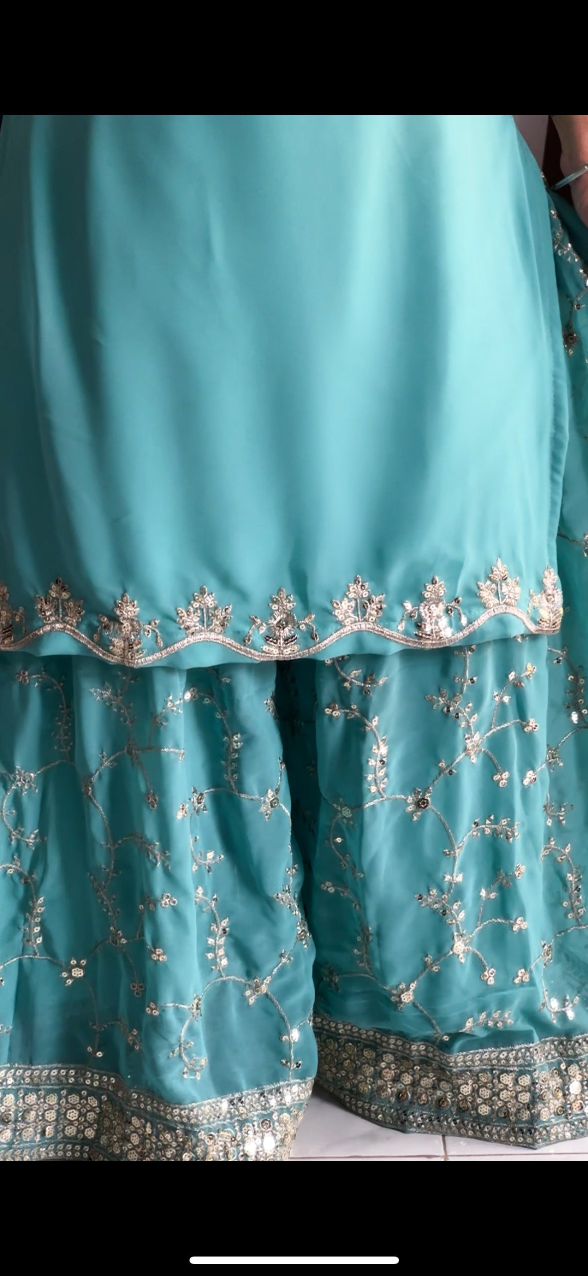 EID SPECIAL GEORGETTE PLAZO DRESS