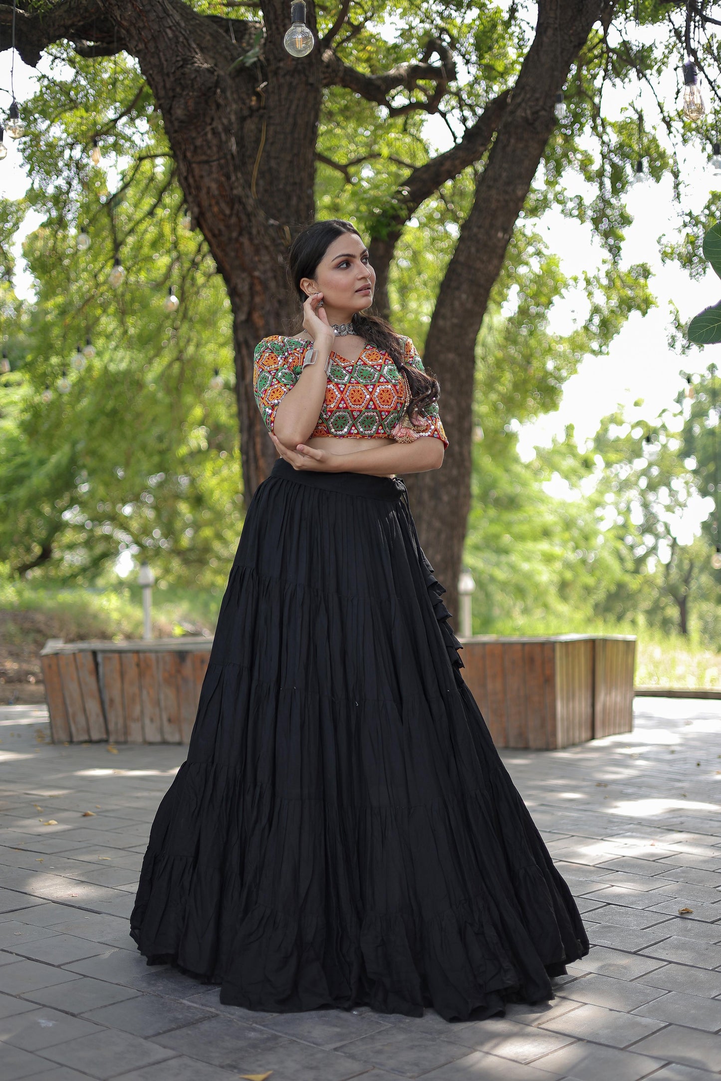 STANDARD FRILL LEHENGA