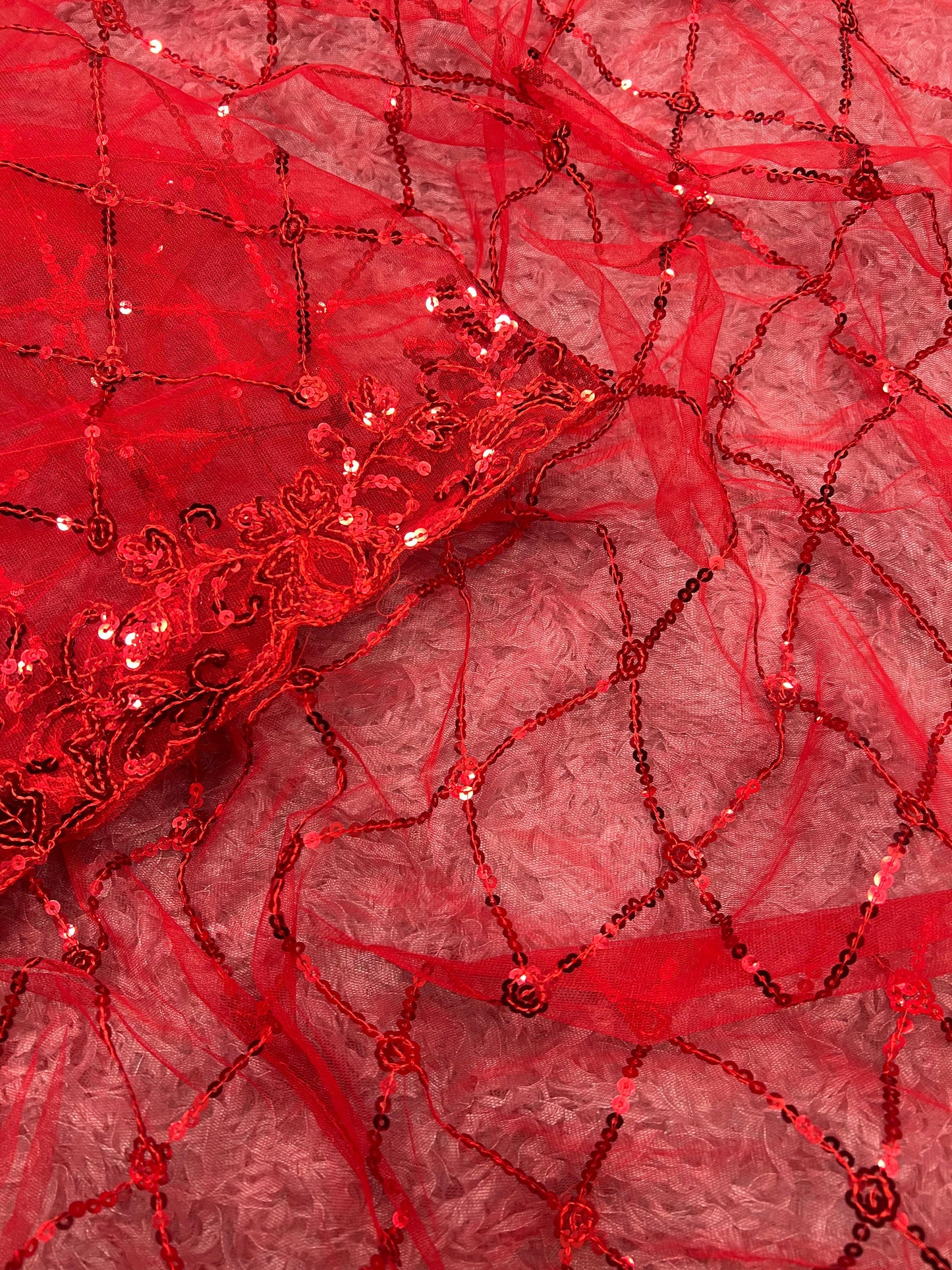 Soft Net With Sequins Embroidery Work Saree