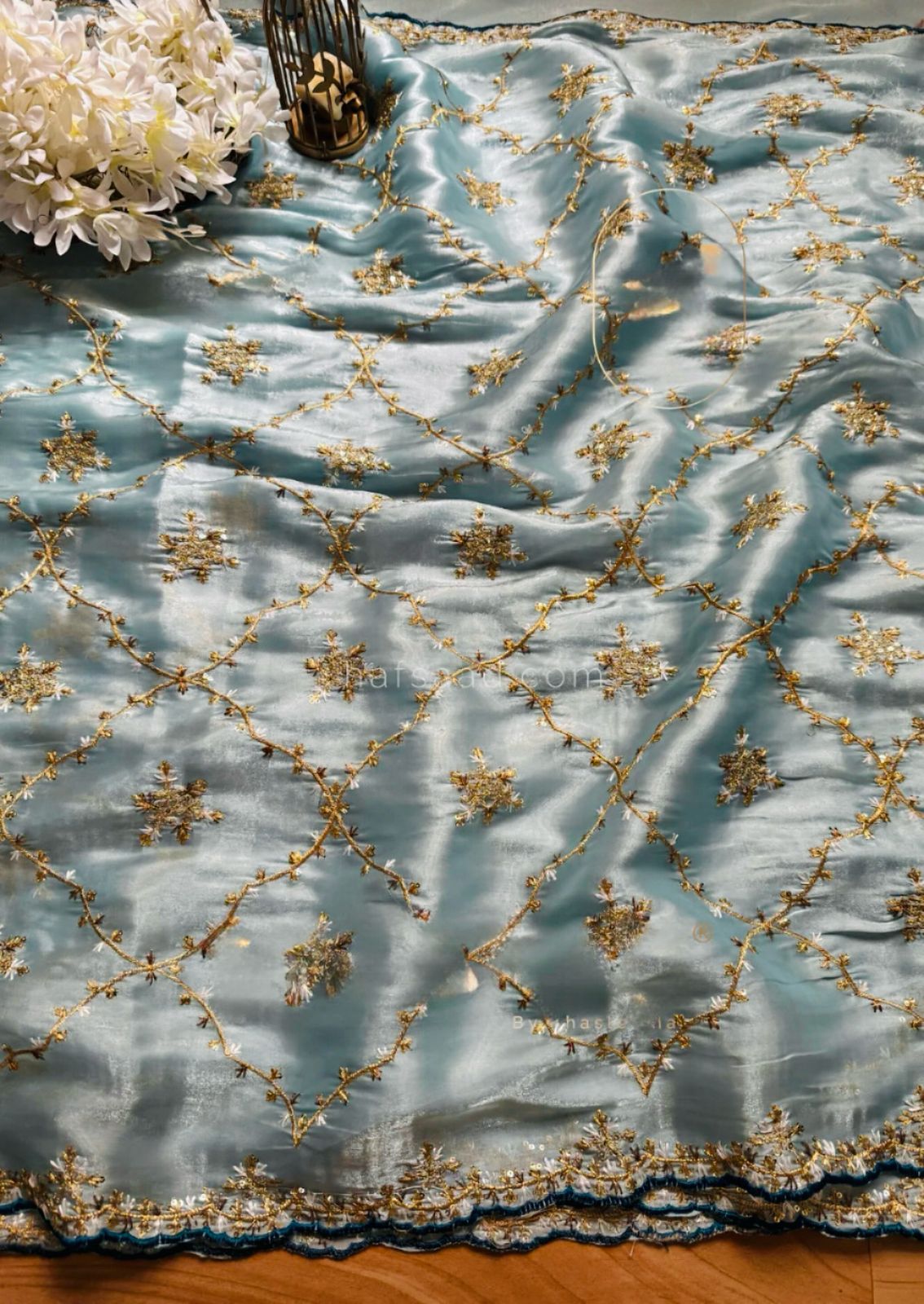 Sky Heavy Zimmy Chu Saree