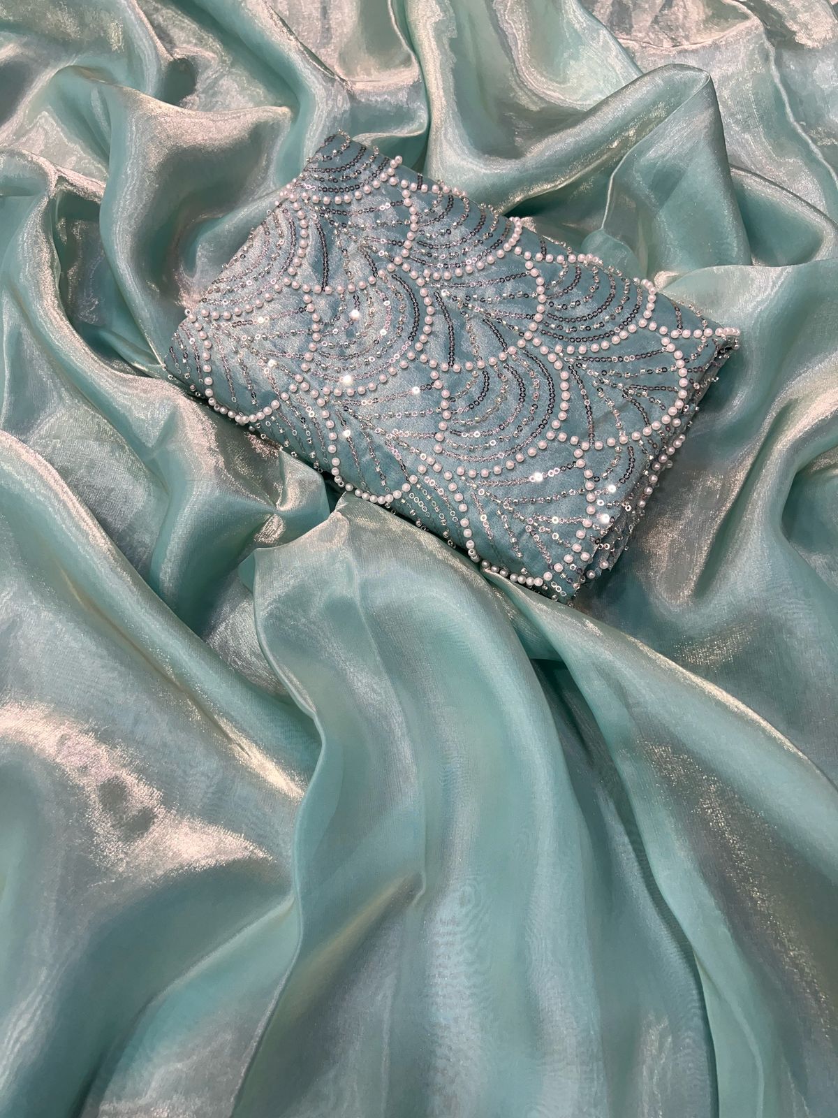 Space Soft Silk Saree