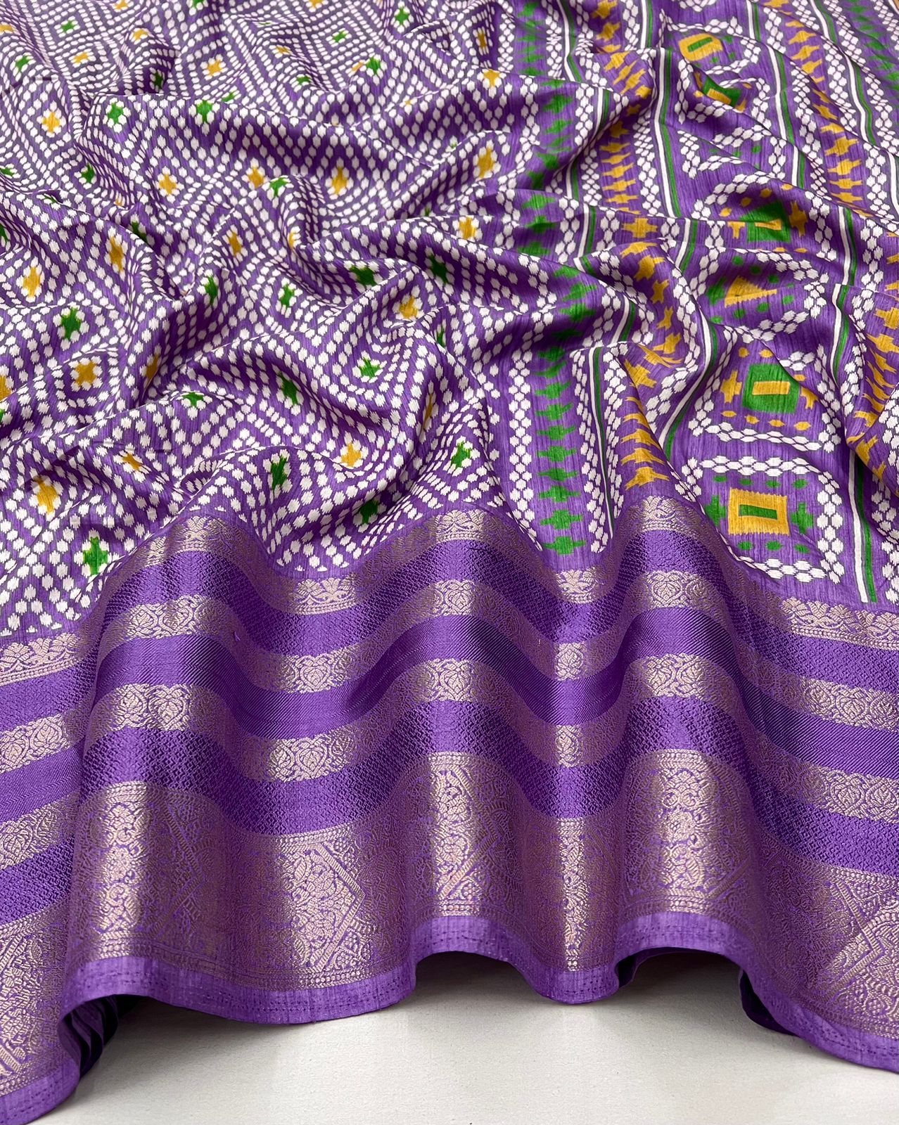 BLACK COLOR MULTIPLE JACQUARD WEAVING BORDER  SOFT DOLA SILK  SAREES