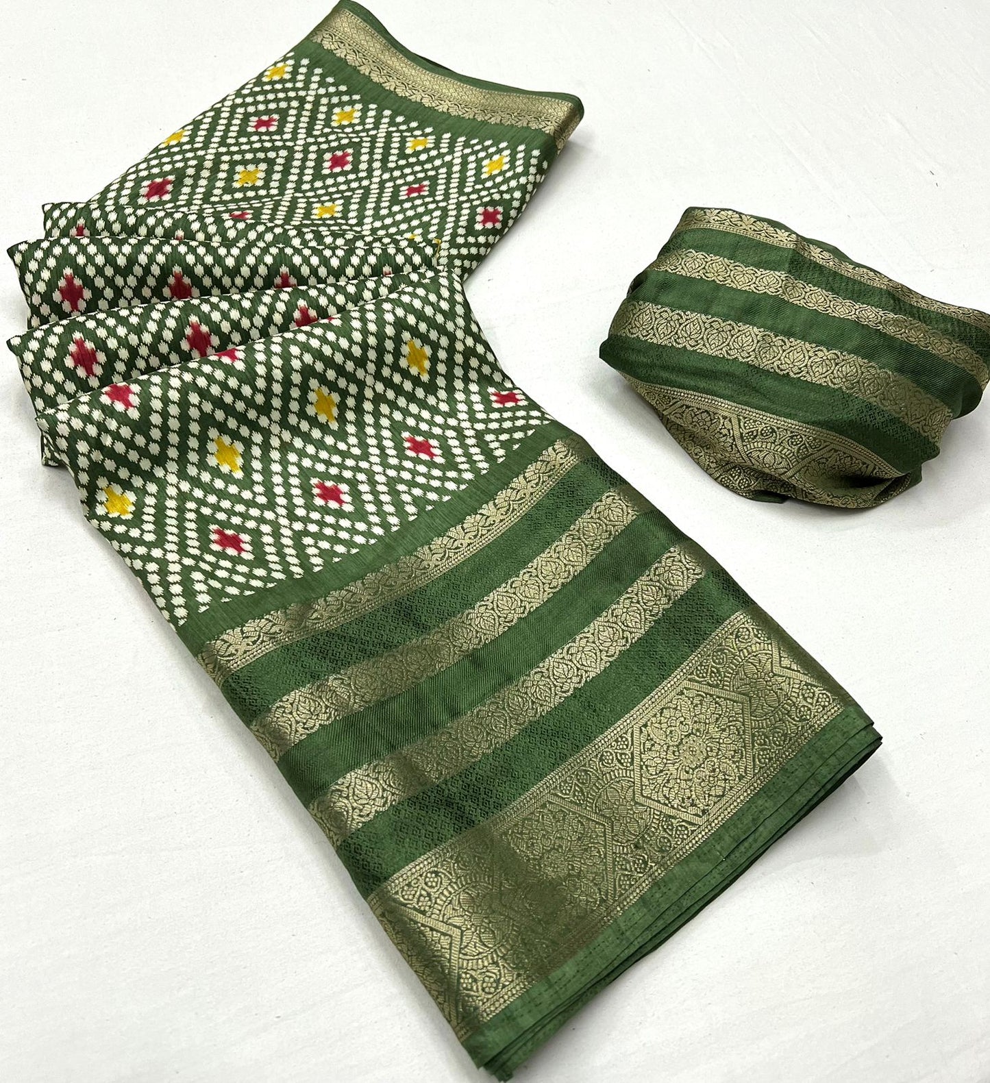 BLACK COLOR MULTIPLE JACQUARD WEAVING BORDER  SOFT DOLA SILK  SAREES