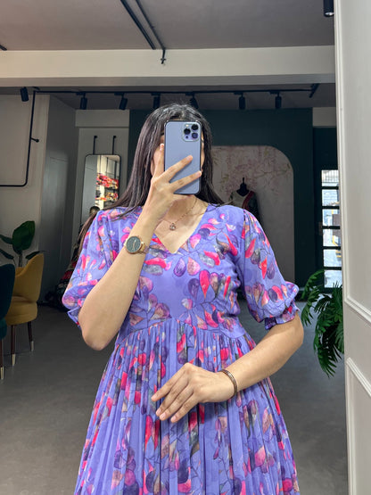 NEW FORAL PRINT FROCK