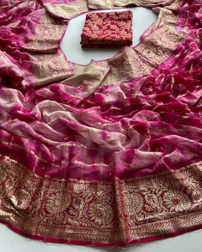 Soft Viscose With Zari Work Saree