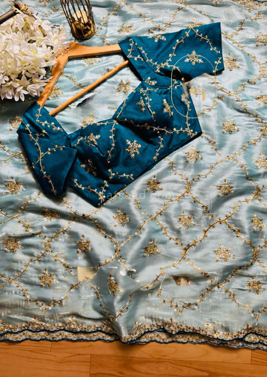 Sky Heavy Zimmy Chu Saree