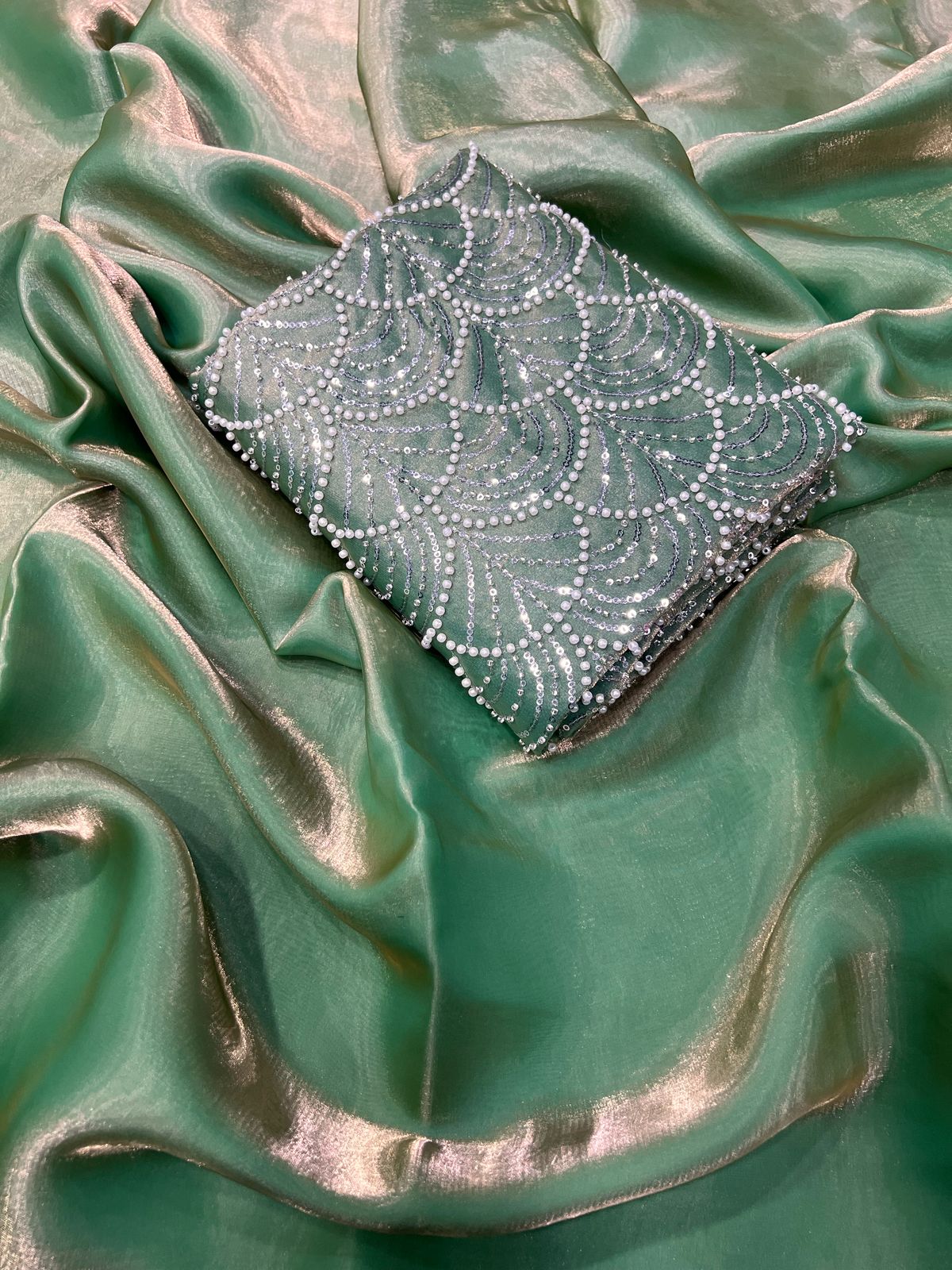 Space Soft Silk Saree