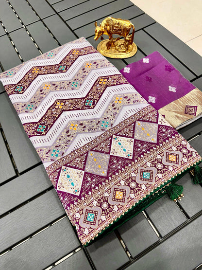 Luxury Soft Dola Silk Saree