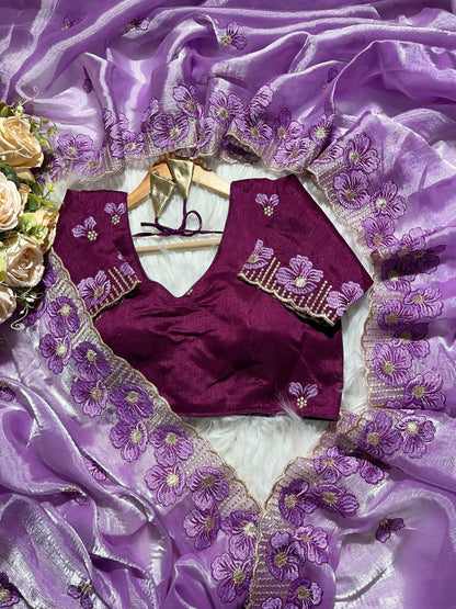 Pure Soft Zimmy Choo Chiffon Saree