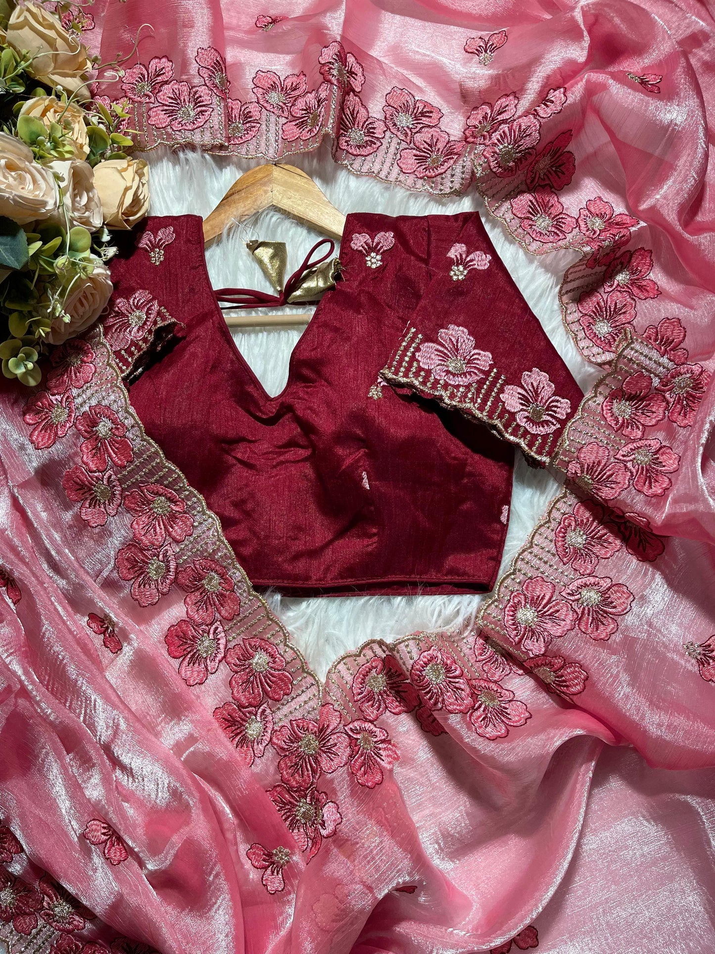 Pure Soft Zimmy Choo Chiffon Saree