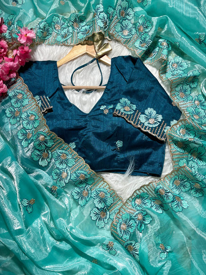 Pure Soft Zimmy Choo Chiffon Saree