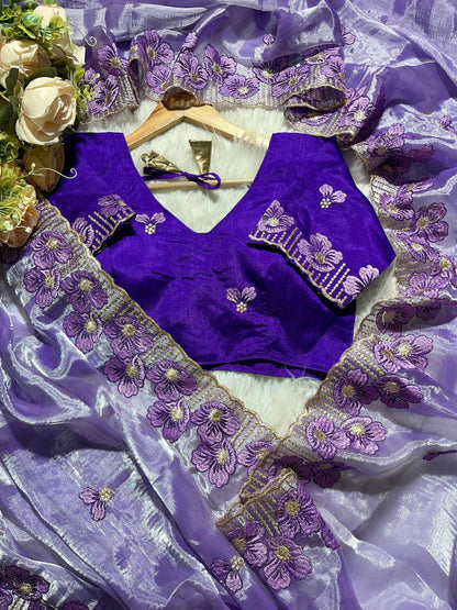 Pure Soft Zimmy Choo Chiffon Saree