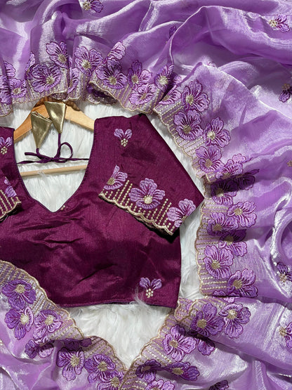 Pure Soft Zimmy Choo Chiffon Saree