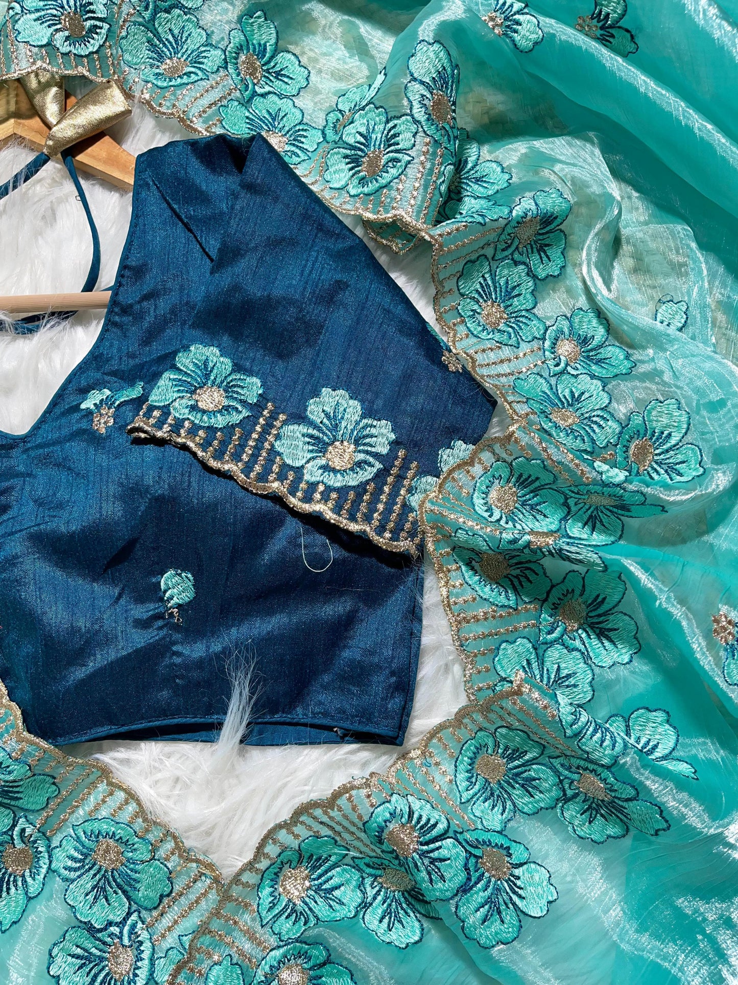 Pure Soft Zimmy Choo Chiffon Saree