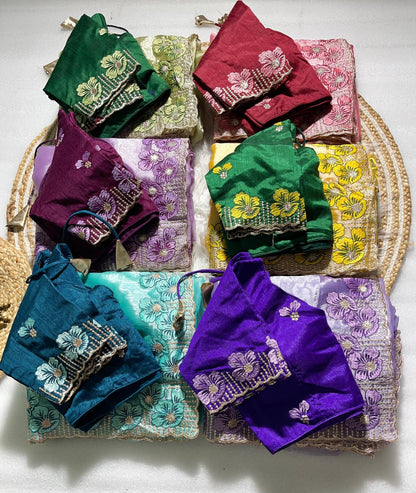 Pure Soft Zimmy Choo Chiffon Saree