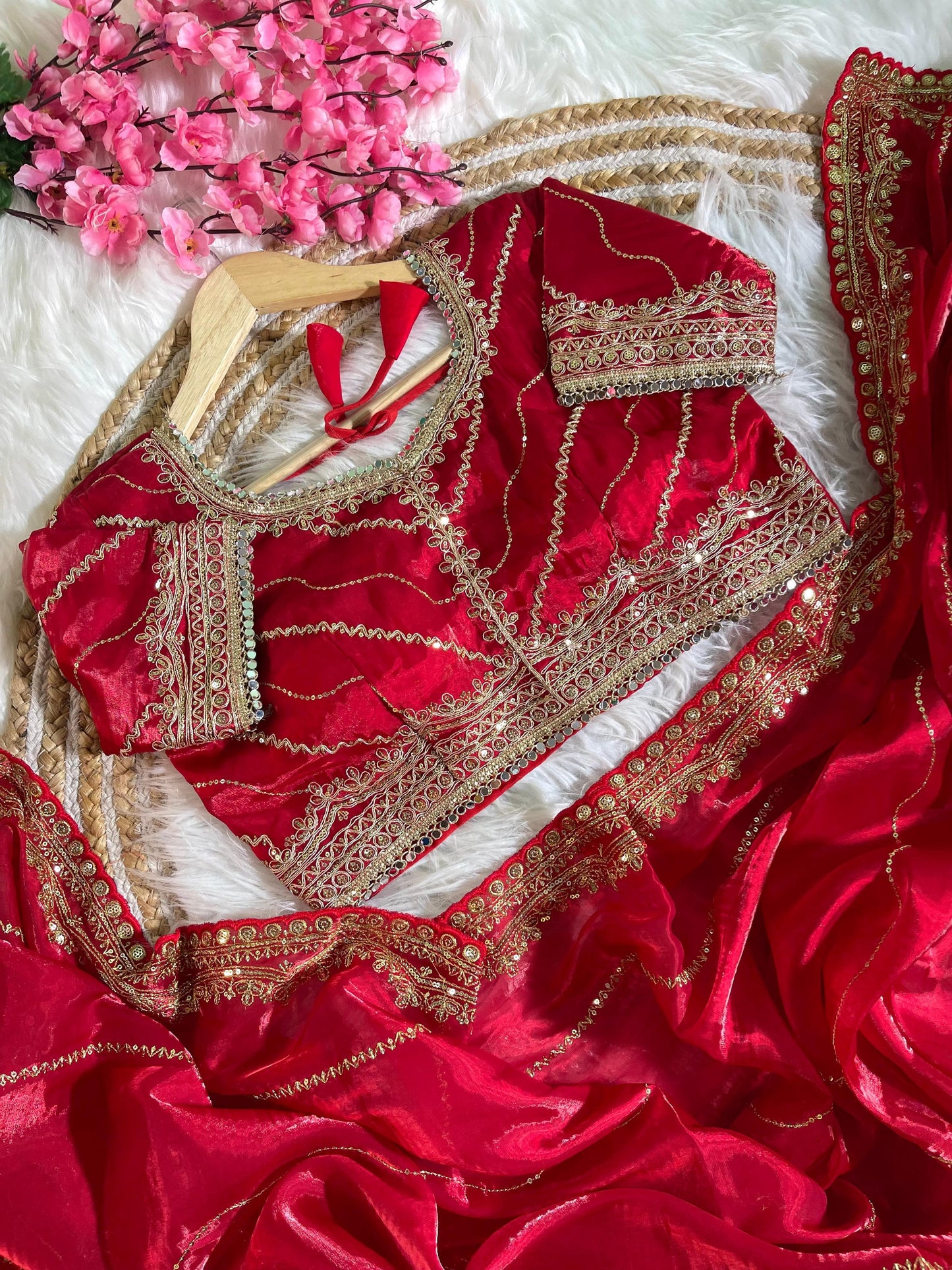 Soft Zimmy Choo Silk With Heavy Border Saree