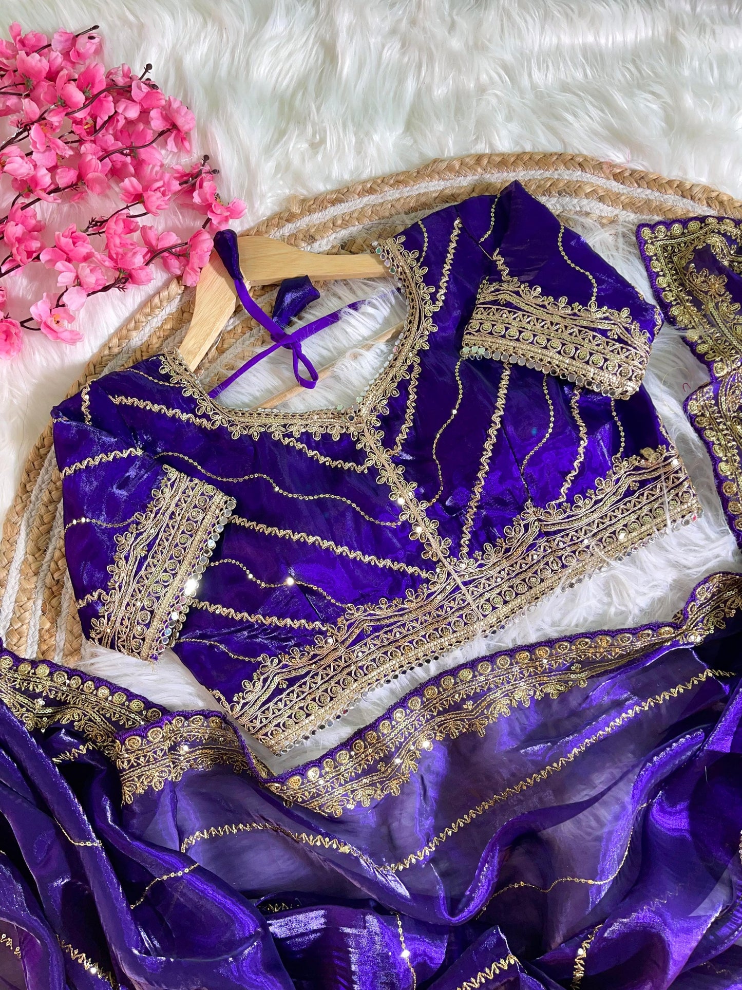 Soft Zimmy Choo Silk With Heavy Border Saree