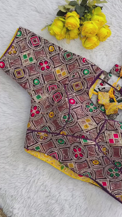 MULTI COADING BLOUSE